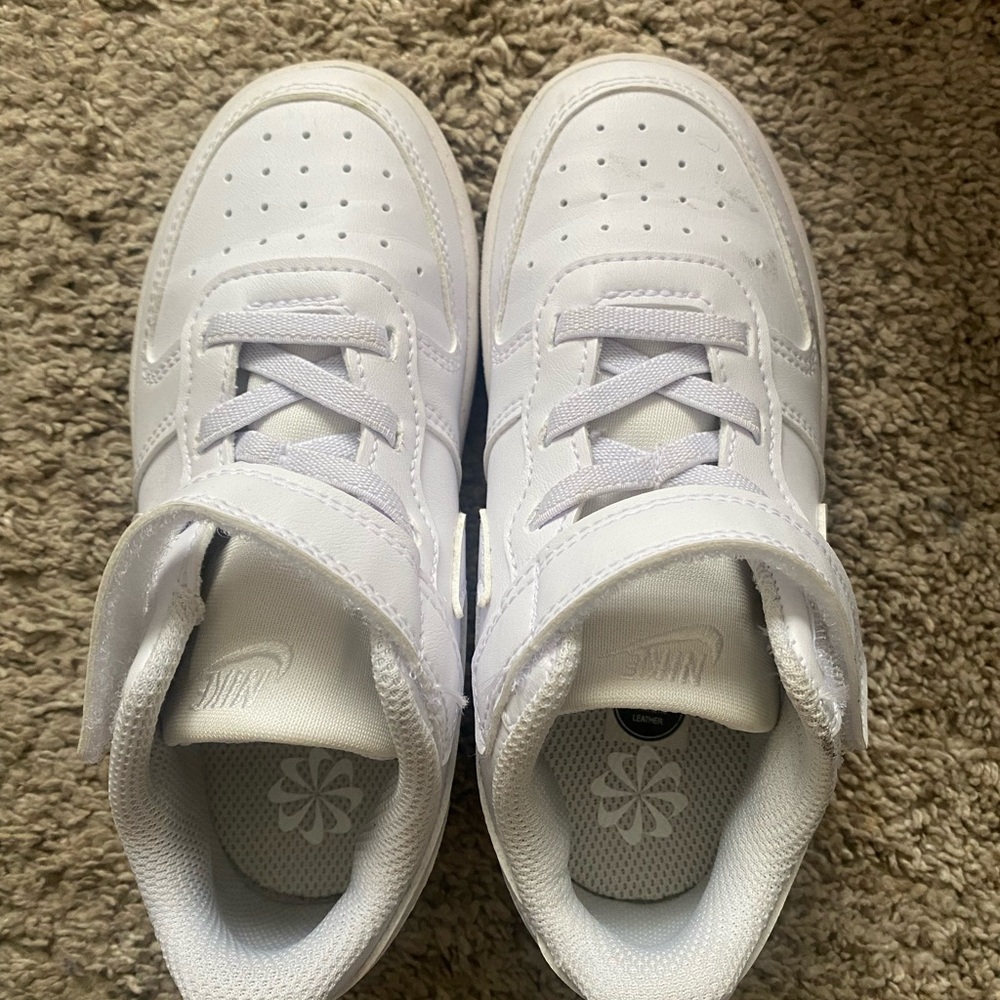 Nike Kids All-White Sneakers